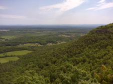 Indian Ladder trail view at Thacher State Park